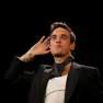 La popstar Robbie Williams