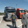 La guardia di finanza a Fernetti in una foto d'archivio