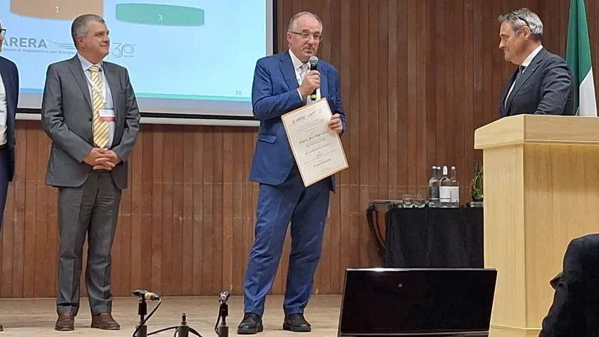 La premiazione a Milano