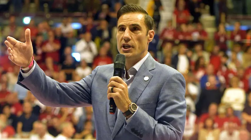 Il presidente della Pallacanestro Trieste Paul Matiasic (Bruni)