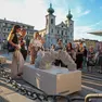 Le nuove panchine a Gorizia (Tibaldi)