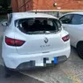 L'auto danneggiata