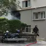 L’incendio nel complesso Ater in strada di Fiume, l’ultimo episodio sotto i riflettori Foto Andrea Lasorte