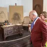 Una foto dell'inaugurazione della mostra su Zoran Mušič