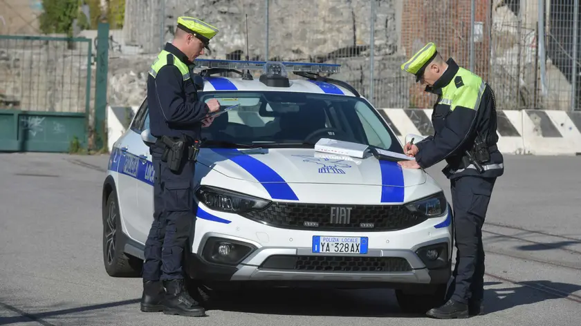 La Polizia locale in una foto di repertorio