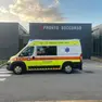 Un'ambulanza della Sogit a Lignano