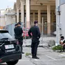 I militari dell'Arma all'ingresso di Porto vecchio (foto Massimo Silvano)