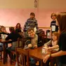 Studenti universitari alla nuova caffetteria in via Alviano