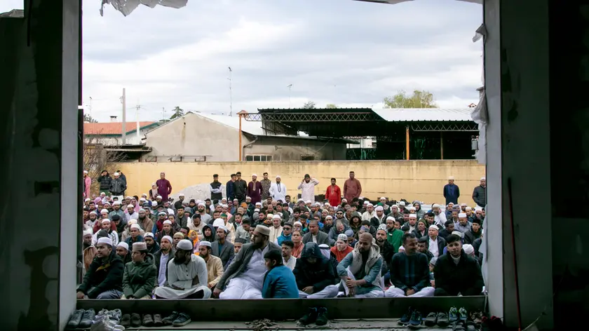L’ex Hardi nel periodo in cui si poteva ancora pregare, all’ultimo Ramadan