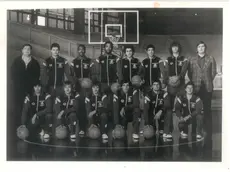 Foto di gruppo per la Hurlingham impegnata nella stagione sportiva 1978-’79