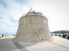 Il Bastione oggetto dell’opera di restauro. Foto del comune di Pirano