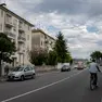 Una veduta di via Valentinis in una foto Bonaventura