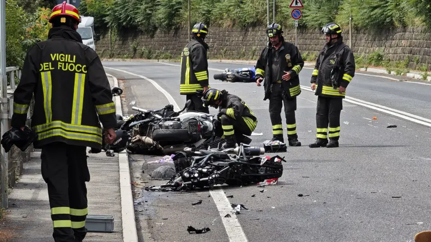 I tre mezzi coinvolti nel terribile schianto al Bivio (Lasorte)