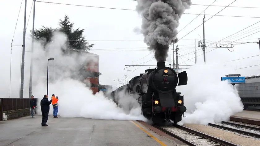 Il treno a vapore turistico Trieste-Lubiana