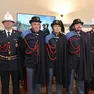 Helga Doerfler al centro