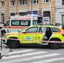 L'incidente in via del Coroneo lo scorso gennaio (Lasorte)