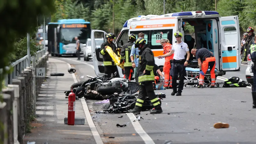 Il tragico incidente all'inizio di Strada Costiera (Lasorte)