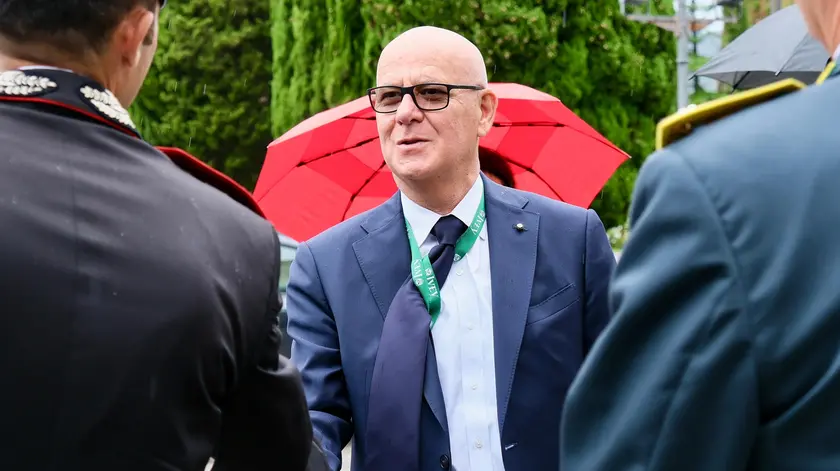 Il nuovo prefetto di Trieste, Giuseppe Petronzi (Silvano)
