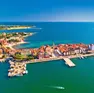 Il porticciolo di Umago in Croazia