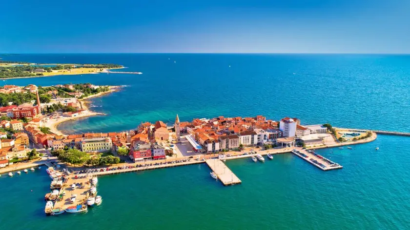 Il porticciolo di Umago in Croazia