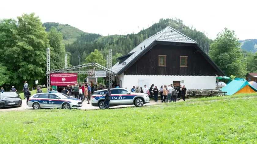 L’intervento della polizia. Foto da Antifašistički VJESNIK