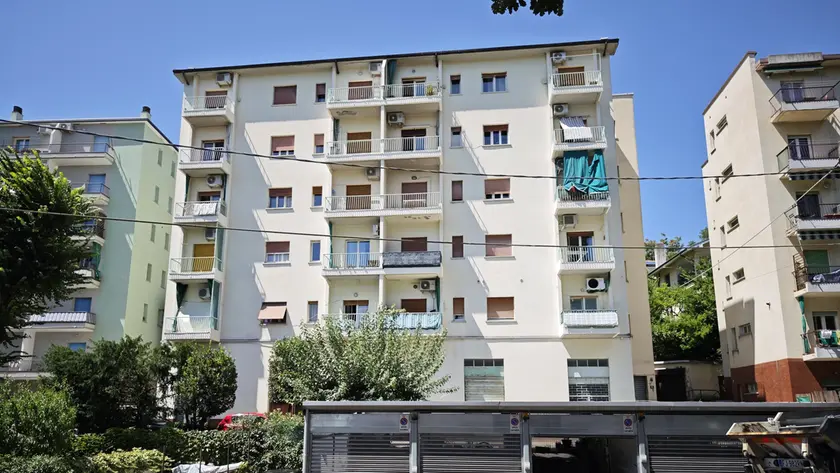 L'abitazione in via Verga (Lasorte)