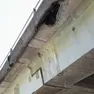Crepe e infiltrazioni lungo il Viadotto a Gorizia (Foto Tibaldi)