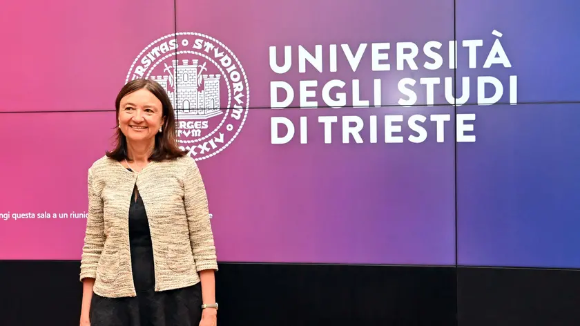La neorettrice dell’Università di Trieste, Donata Vianelli (Bruni)