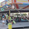 Il Luna Park installato recentemente nella zona della Costa Azzurra