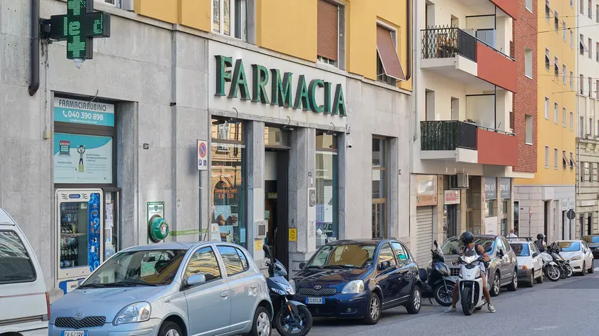 La farmacia alla Croce Verde di Trieste (Silvano)