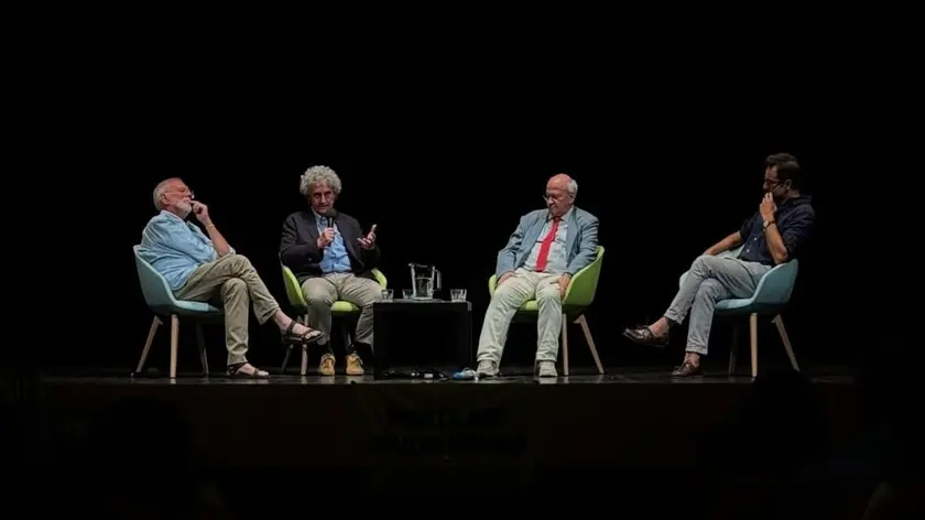 I protagonisti del dibattito di Lettere Mediterranee a Gradisca