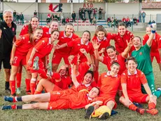La squadra femminile della Triestina