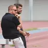 Il direttore generale Alex Menta assieme all’allenatore Geppino Marino FOTOSERVIZIO LASORTE