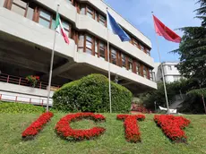 L'esterno della sede Ictp di Miramare