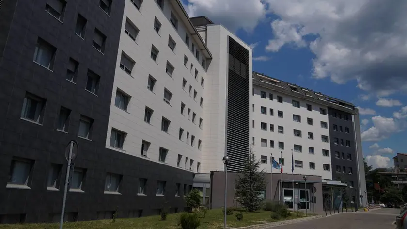 L'ospedale civile di Gorizia (foto archivio Bumbaca)