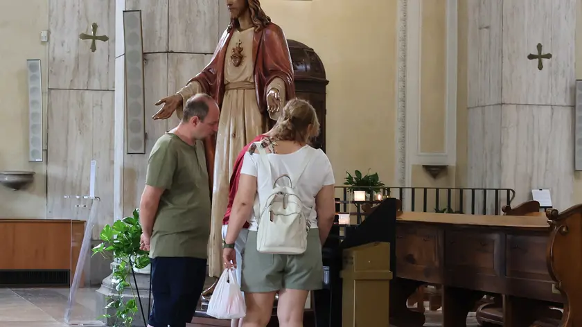 Non solo le chiese del centro, anche quelle periferiche sono visitate