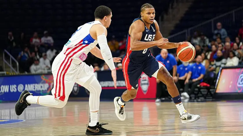 Il nuovo acquisto di Trieste Jahmi’us Ramsey, qui in azione con team Usa (Foto Team Usa)