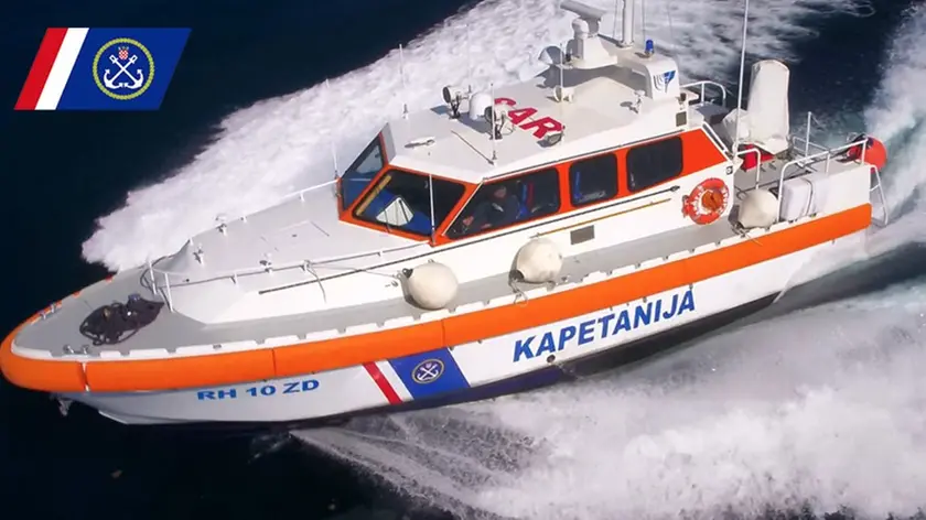 Motovedetta della Capitaneria croata