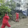 Personale impegnato in Albania (foto Protezione civile albanese)