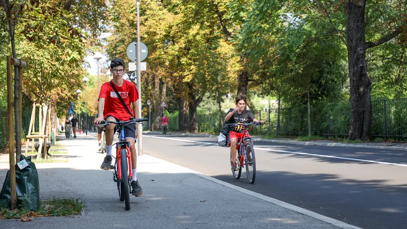 I nuovi tracciati per le bici nella zona di viale XX Settembre (Tibaldi)