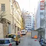 Una panoramica di via Belpoggio, dove è avvenuto il furto