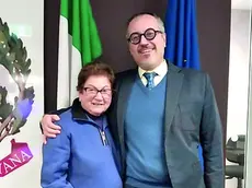 Livia Verardo insieme con il console italiano a Sydney