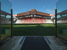 Lo stadio Rocco deserto (Lasorte)