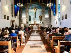 I funerali di Giulia Bonin (foto Silvano)