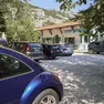 Il piazzale del Rifugio Premuda (Foto Andrea Lasorte)