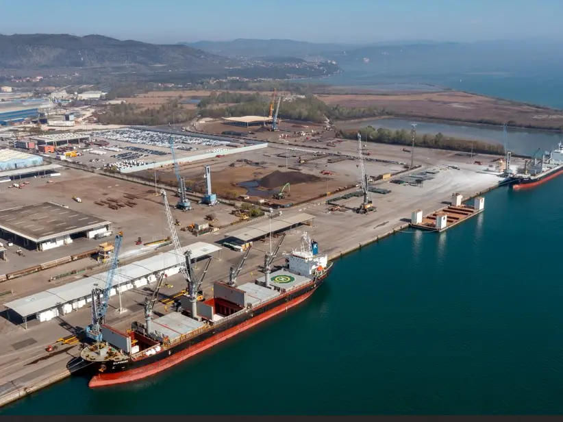 La banchina di Portorosega