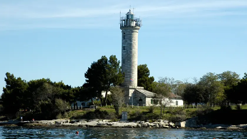 Il faro di Punta Salvore in una foto d’archivio