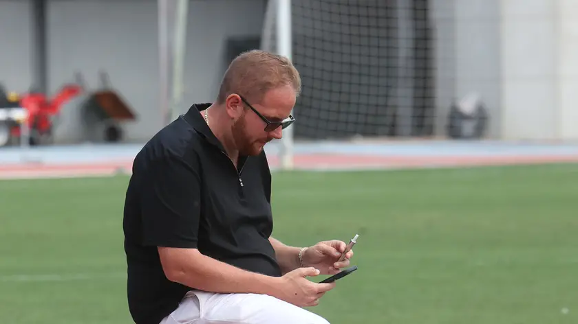 Alex Menta, direttore generale della Triestina (Foto Andrea Lasorte)