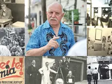 Daniele Kert (fotografato da Lasorte), le immagini di Carlo e di “Trieste Mia” di cui esiste solo la locandina conservata al museo Schmidl