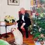 Il commercialista Piero Valentincic con il suo cane, lo shar pei Teodoro